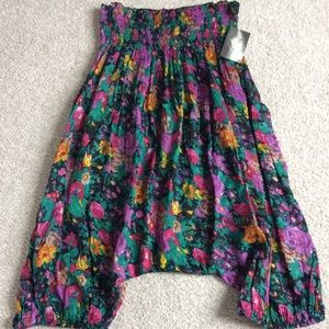 Urban Renewal floral harem pants
